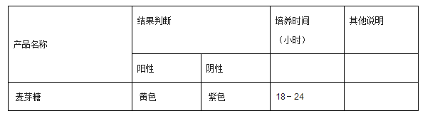 麥芽糖生化鑒定